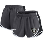 Las Vegas Raiders Women's Plus Size Logo Performance Tempo Shorts | NFL On sale