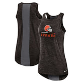 Cleveland Browns Women's High Neck Performance Tank Top | NFL Hot