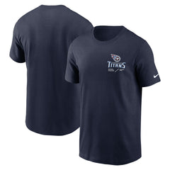 Tennessee Titans Sideline Infograph Lockup Performance T-Shirt | NFL Hot