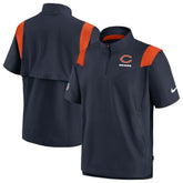 Chicago Bears Sideline Coaches Chevron Lockup Pullover Top | NFL Sale