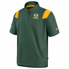 Green Bay Packers Sideline Coaches Chevron Lockup Pullover Top | NFL Hot