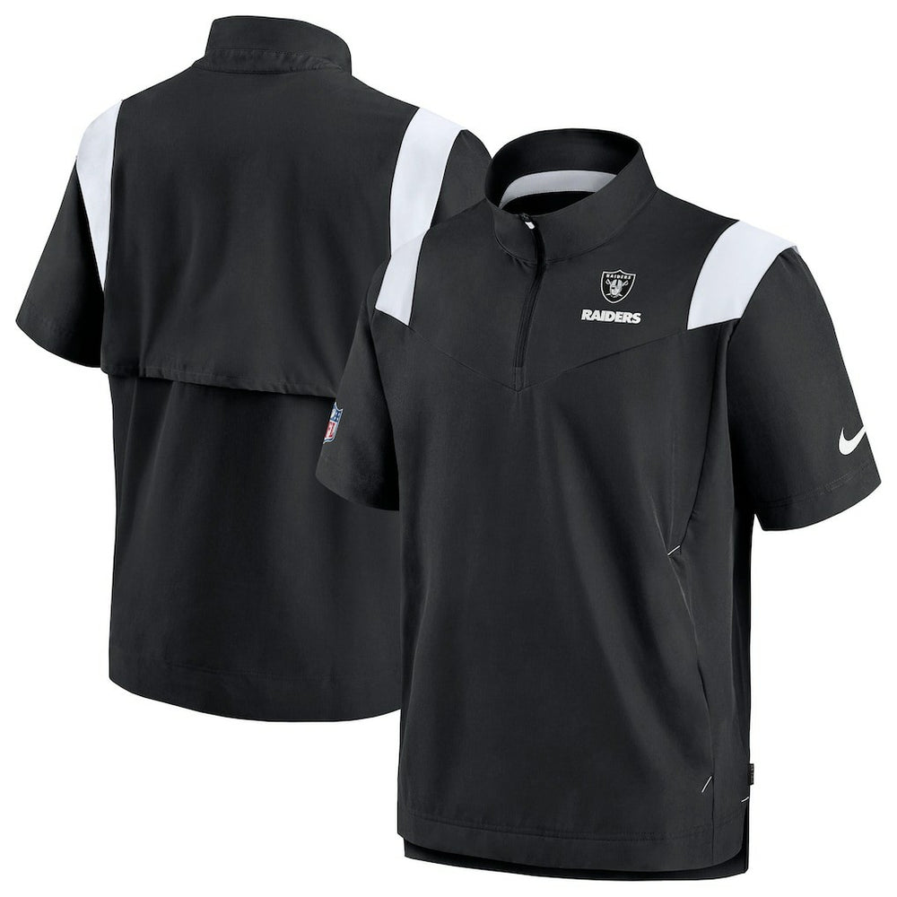 Las Vegas Raiders Sideline Coaches Chevron Lockup Pullover Top | NFL New