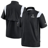 Las Vegas Raiders Sideline Coaches Chevron Lockup Pullover Top | NFL New