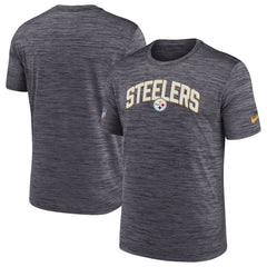 Pittsburgh Steelers Sideline Velocity Athletic Stack Performance T-Shirt | NFL Hot