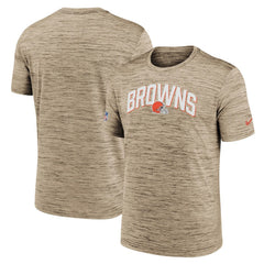Cleveland Browns Sideline Velocity Athletic Stack Performance T-Shirt | NFL New