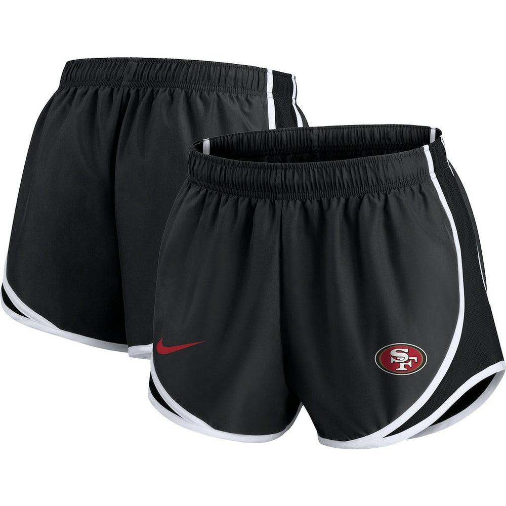 San Francisco 49ers Women's Plus Size Logo Performance Tempo Shorts | NFL Discount