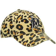 Miami Marlins '47 Women's Bagheera Cheetah Clean up Adjustable Hat - MLB Hats