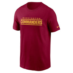 Washington Commanders Wordmark T-Shirt | NFL Outlet