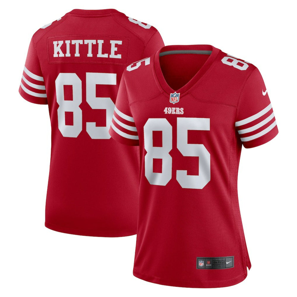 San Francisco 49ers George Kittle Women's Team Game Player Jersey | NFL US