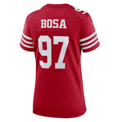 San Francisco 49ers Nick Bosa Women's Team Game Player Jersey | NFL Hot