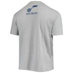Heathered Gray Utah Jazz BALL'N Since 1979 T-Shirt | NBA