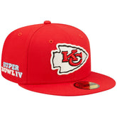 Kansas City Chiefs Super Bowl IV Pop Sweat 59FIFTY Fitted Hat | NFL New
