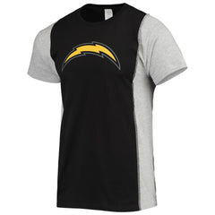 Los Angeles Chargers Refried Apparel Sustainable Split T-Shirt | NFL Sale