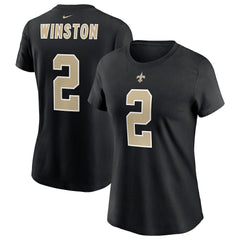 New Orleans Saints Jameis Winston Women's Name & Number T-Shirt | NFL Near me
