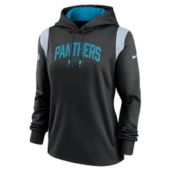 Carolina Panthers Women's Sideline Stack Performance Pullover Hoodie | NFL Hot