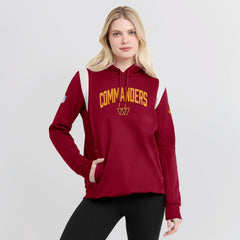 Washington Commanders Women's Sideline Stack Performance Pullover Hoodie | NFL Sale