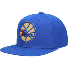 Royal Philadelphia 76ers 50th Anniversary Snapback Hat | NBA