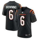 Cincinnati Bengals Jake Browning Game Jersey | NFL Discount