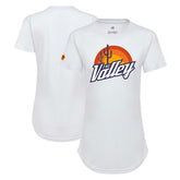 White Phoenix Suns Sportiqe Women's 2021/22 City Edition Phoebe T-Shirt | NBA