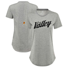 Gray Phoenix Suns Sportiqe Women's 2021/22 City Edition Phoebe T-Shirt | NBA