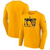 Pittsburgh Penguins Fanatics Authentic Pro Core Collection Secondary Long Sleeve T-Shirt - NHL T-shirts