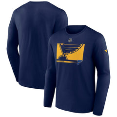 St. Louis Blues Fanatics Authentic Pro Core Collection Secondary Long Sleeve T-Shirt - NHL T-shirts