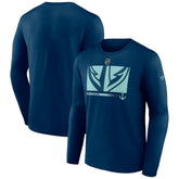 Seattle Kraken Fanatics Authentic Pro Core Collection Secondary Long Sleeve T-Shirt - NHL T-shirts
