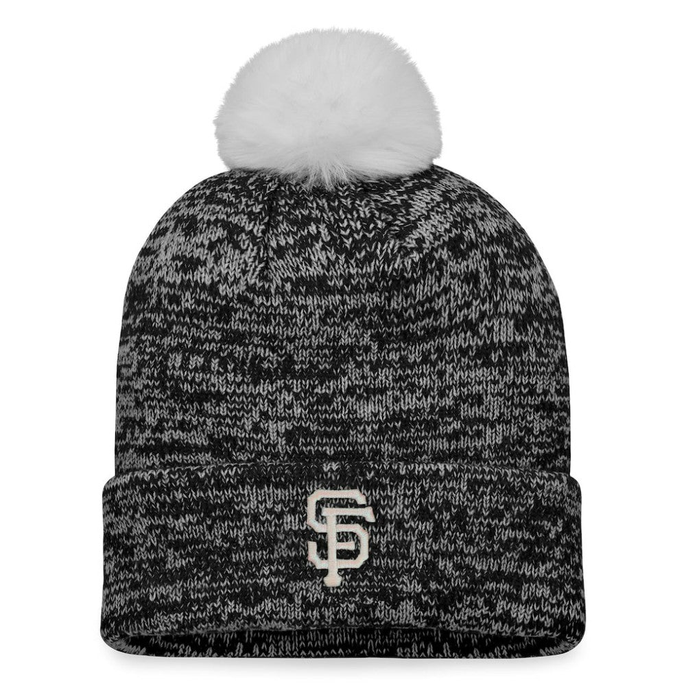 San Francisco Giants Fanatics Women's Iconic Cuffed Knit Hat with Pom - MLB Hats