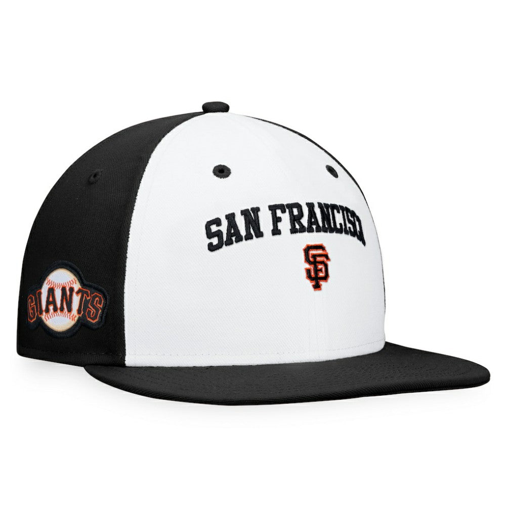 San Francisco Giants Fanatics Iconic Color Blocked Fitted Hat - MLB Hats