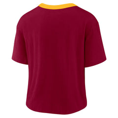 Washington Commanders Women's High Hip Fashion Cropped Top | NFL Online