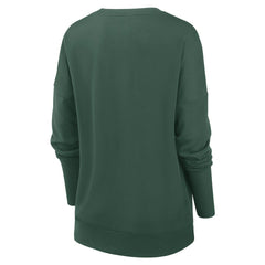 Green Bay Packers Women's Rewind Playback Icon Performance Pullover Sweatshirt | NFL Discount