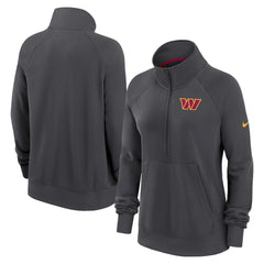 Washington Commanders Women's Premium Raglan Performance Half-Zip Sweatshirt | NFL Near me