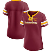 Washington Commanders Women's Original State Lace-Up T-Shirt | NFL Hot