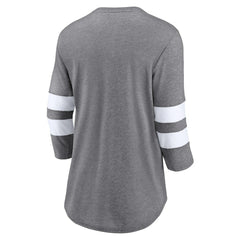 Cleveland Browns Women's Primary Logo 3/4 Sleeve Scoop Neck T-Shirt | NFL New