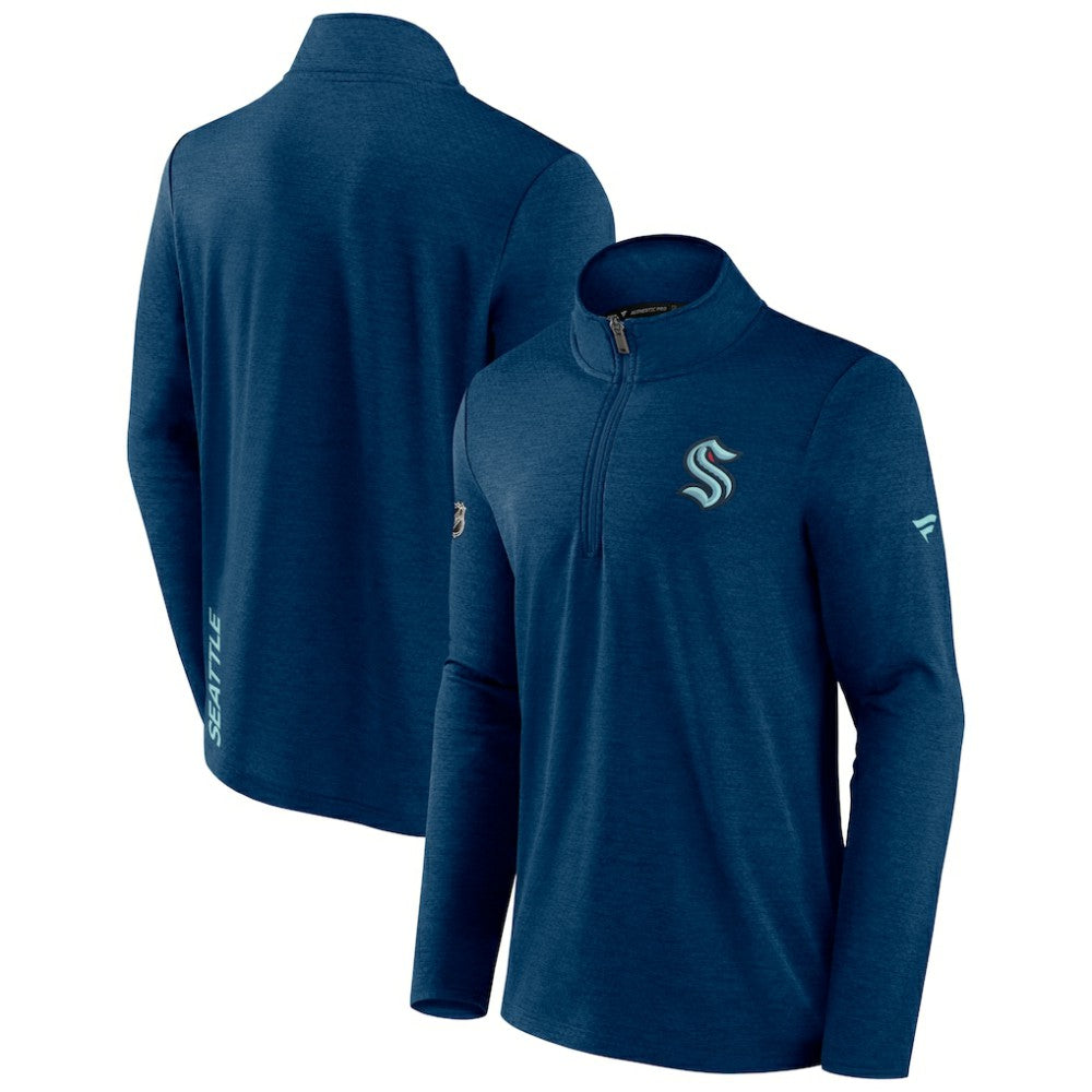 Seattle Kraken Fanatics Authentic Pro Rink Quartet-Zip Jacket - NHL Jackets