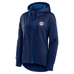 Winnipeg Jets Fanatics Women's Authentic Pro Rink Full-Zip Hoodie - NHL Hoodies