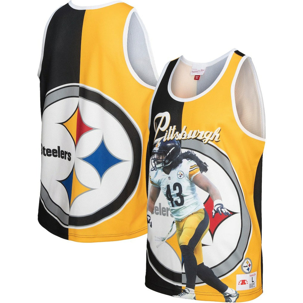 Pittsburgh Steelers Troy Polamalu Retired Player Graphic Tank Top | NFL Near me