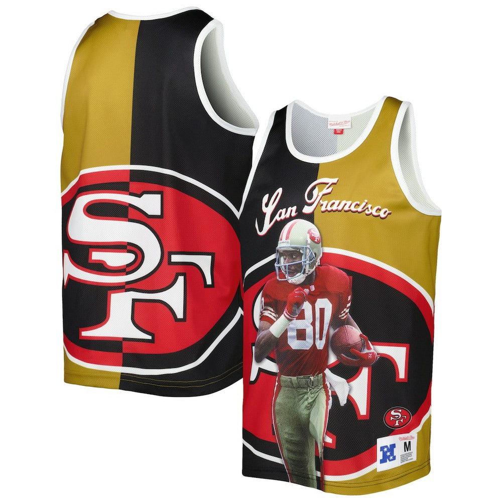 San Francisco 49ers Jerry Rice Retired Player Graphic Tank Top | NFL US