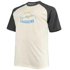 Los Angeles Chargers Justin Herbert Big & Tall Player Name & Number Raglan T-Shirt | NFL Near me