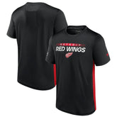 Detroit Red Wings Fanatics Authentic Pro Rink Tech T-Shirt - NHL T-shirts