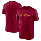 Washington Commanders Horizontal Lockup Legend T-Shirt | NFL Hot