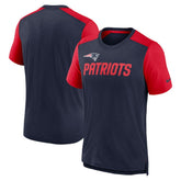 New England Patriots Color Block Team Name T-Shirt | NFL Near me