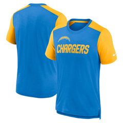 Los Angeles Chargers Color Block Team Name T-Shirt | NFL Hot