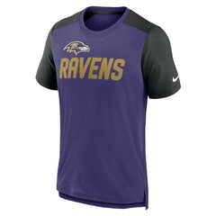 Baltimore Ravens Color Block Team Name T-Shirt | NFL New