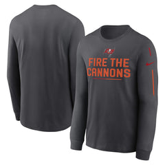 Tampa Bay Buccaneers Team Slogan Long Sleeve T-Shirt | NFL New