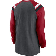 Arizona Cardinals Tri-Blend Raglan Athletic Long Sleeve Fashion T-Shirt | NFL New