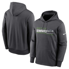 Seattle Seahawks Prime Logo Name Split Pullover Hoodie | NFL On sale