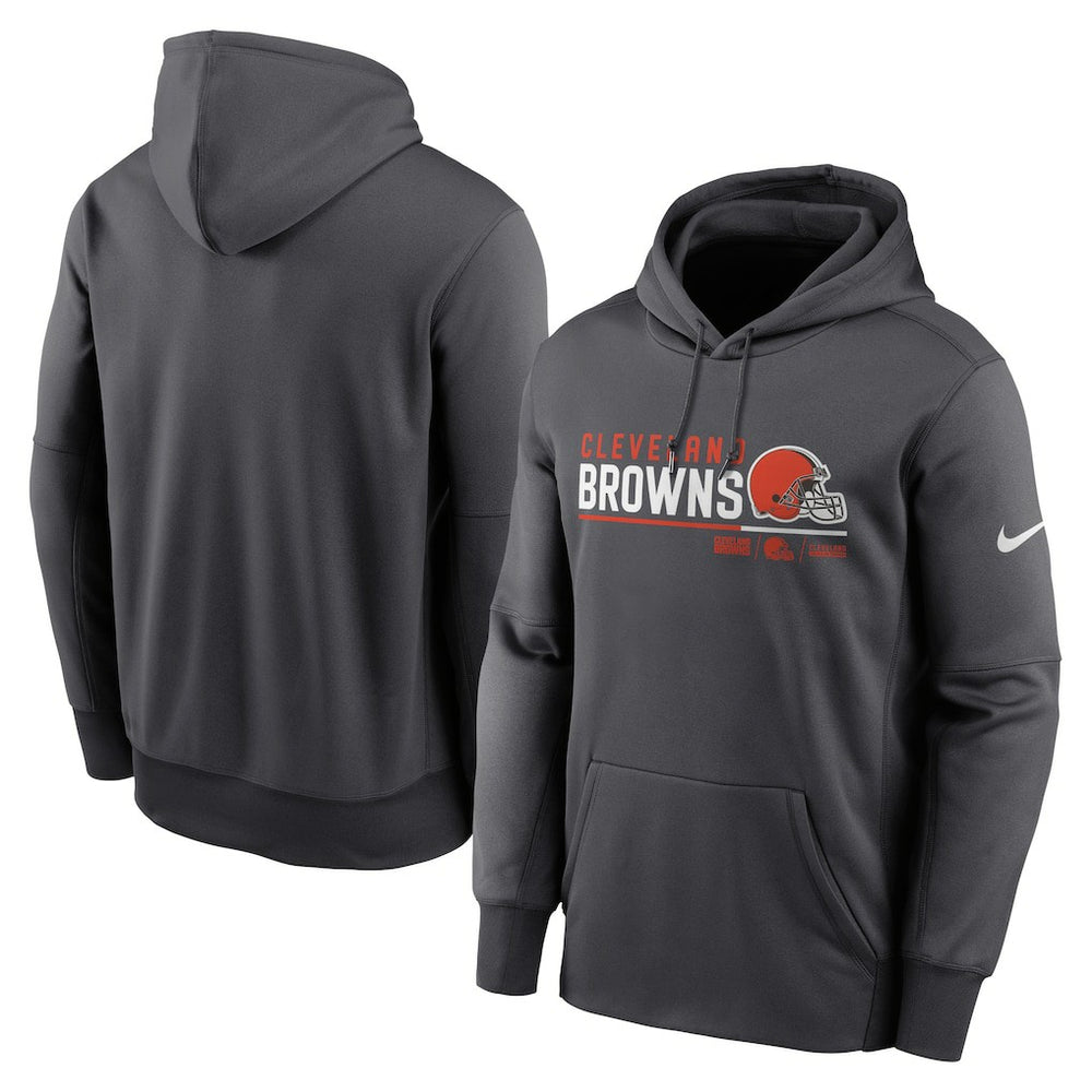 Cleveland Browns Prime Logo Name Split Pullover Hoodie | NFL Hot