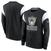 Las Vegas Raiders Oakland Raiders Rewind Playback Helmet Long Sleeve T-Shirt | NFL Outlet