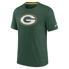 Green Bay Packers Rewind Playback Logo Tri-Blend T-Shirt | NFL Sale